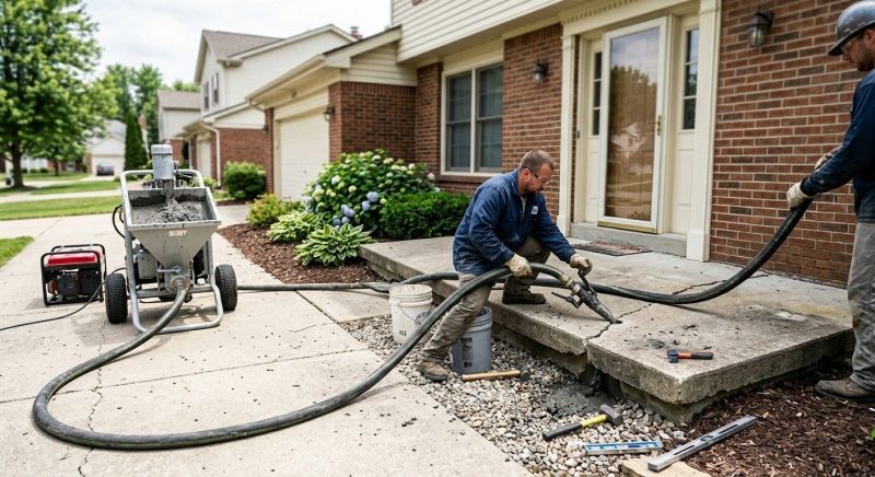 Concrete Settlement Repair in Denver, CO