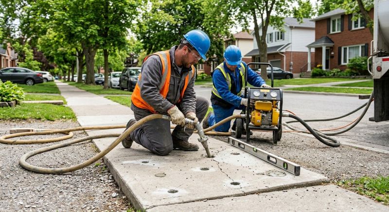 Sunken Slab Repair in Columbus, OH